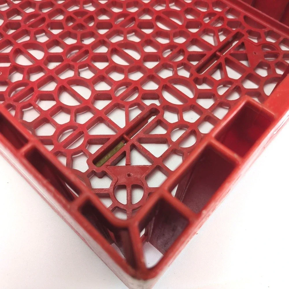 Vintage Coca-Cola Red Plastic 16 Bottle Crate Carrier Husky Rehrig‎ Pacific Coke